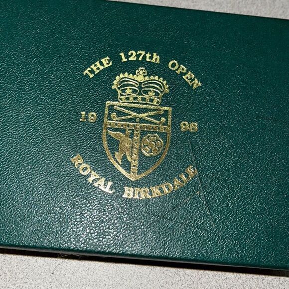 Royal Birkdale Golf Club Adult Golf Course Pin Cut Balls and Pencils Yellow NWOT - Picture 6 of 6
